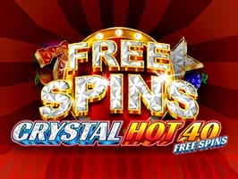 Crystal Hot 40 Free Spins screenshot